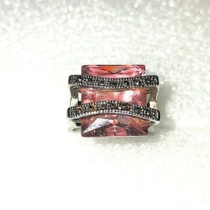 Sterling silver ring.